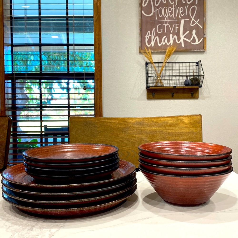 Sango Comet Sienna 4637 Limited Addition Dinnerware